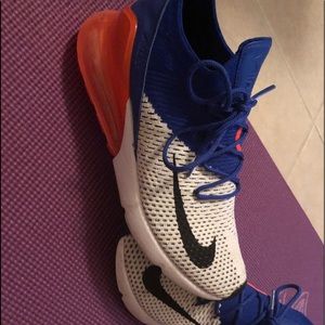 Air max 270 blue orange 8mens